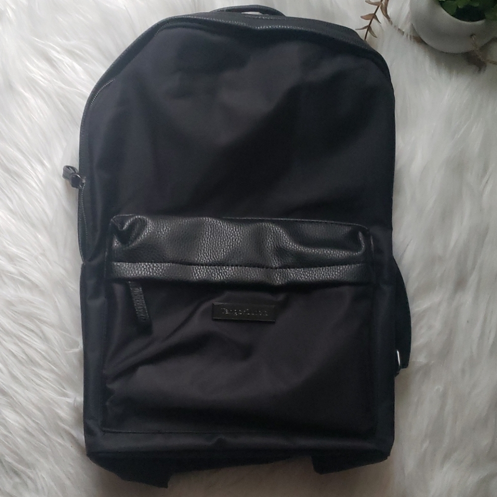 Tanger Black Mini Backpack